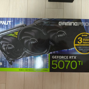 PALIT RTX 5070TI GAMINGPRO-S 16GB 이미지