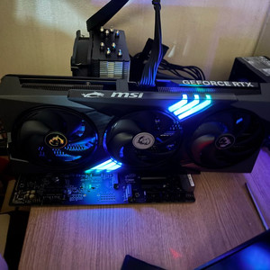 MSI RTX 5070ti 게이밍 트리오 이미지