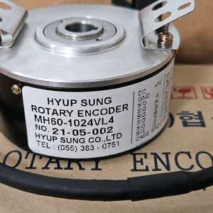 협성사 HYUP SUNG MH60-1024VL4 로타리 엔코더 미사용 새제품 이미지