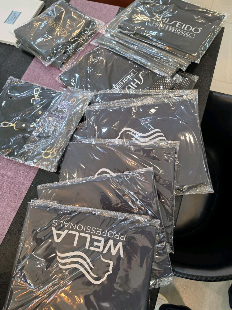 미용실 염색보 파마보 앞치마 이미지