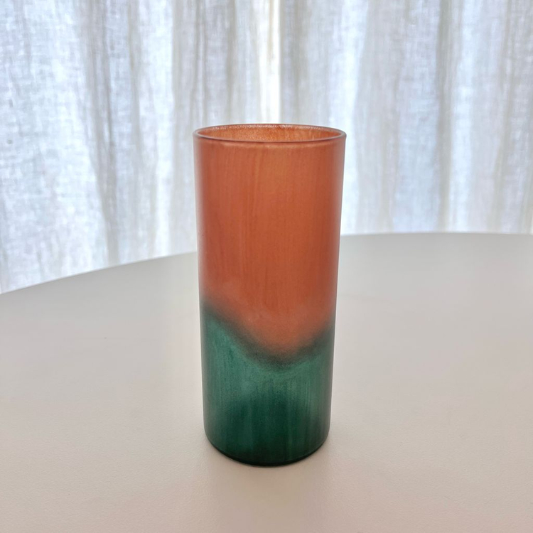 강정은 작가 옻칠 유리잔 이미지