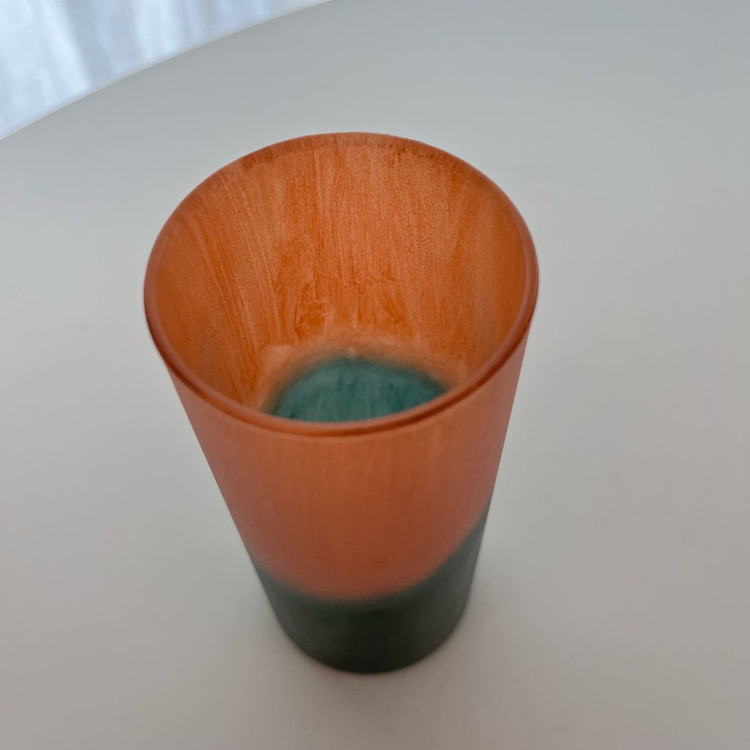 강정은 작가 옻칠 유리잔 이미지