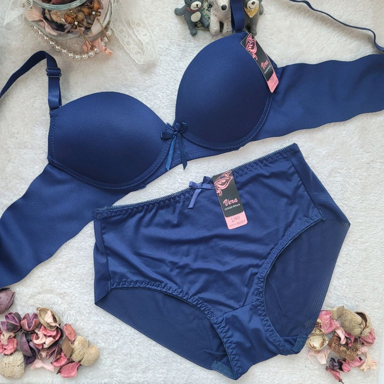 매직써포트 노와이어 브라팬티세트 75A 2세트 묶음 판매 이미지