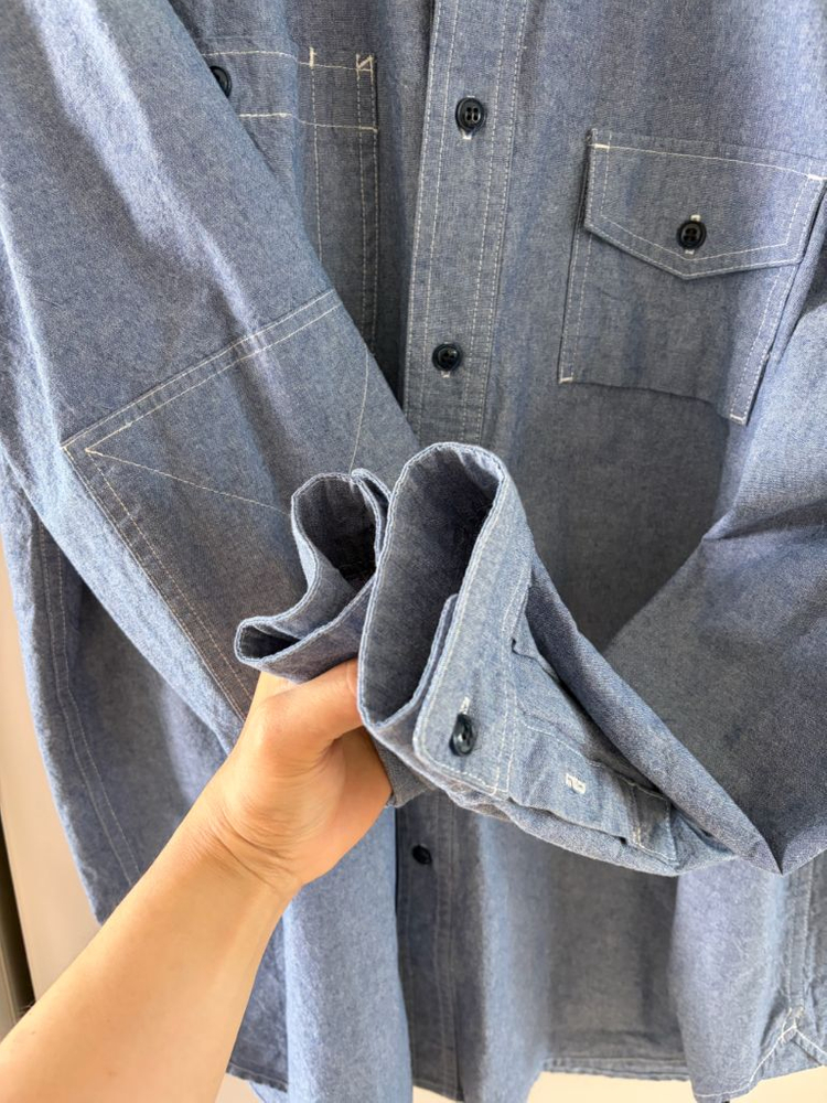 (M)유니폼브릿지 샴브레이 워크 셔츠 이미지