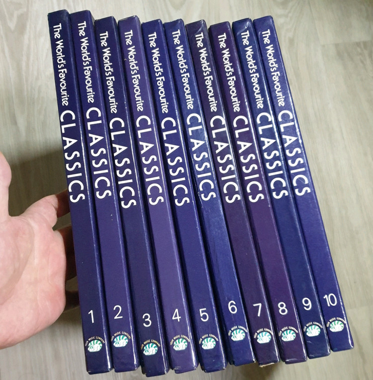 LP 50장 서울레코드 월드클래식 1-10권 LP 풀세트 이미지