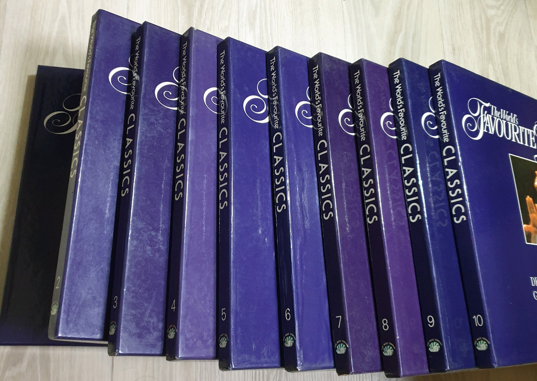 LP 50장 서울레코드 월드클래식 1-10권 LP 풀세트 이미지