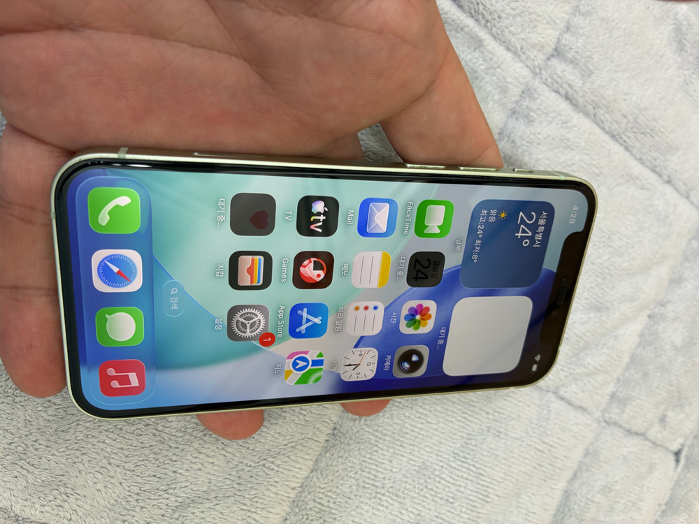 아이폰12미니 민트 128G 이미지