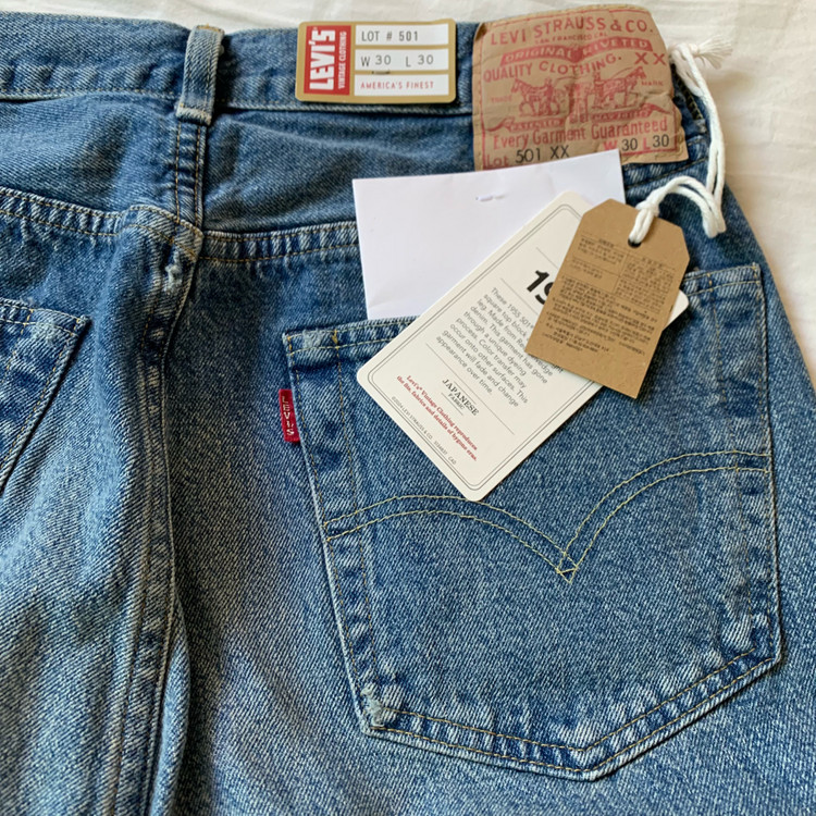 리바이스 LVC 1955 501 도르닉 30/30 32/30 이미지