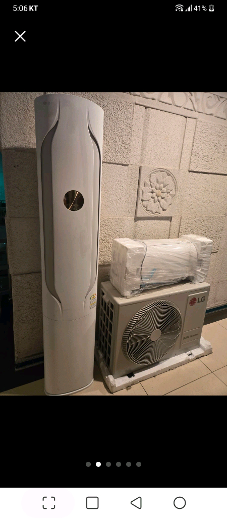 LG 휘센 오브제 컬렉션 2 in 1 에어컨 이미지