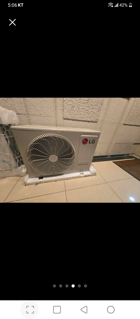 LG 휘센 오브제 컬렉션 2 in 1 에어컨 이미지