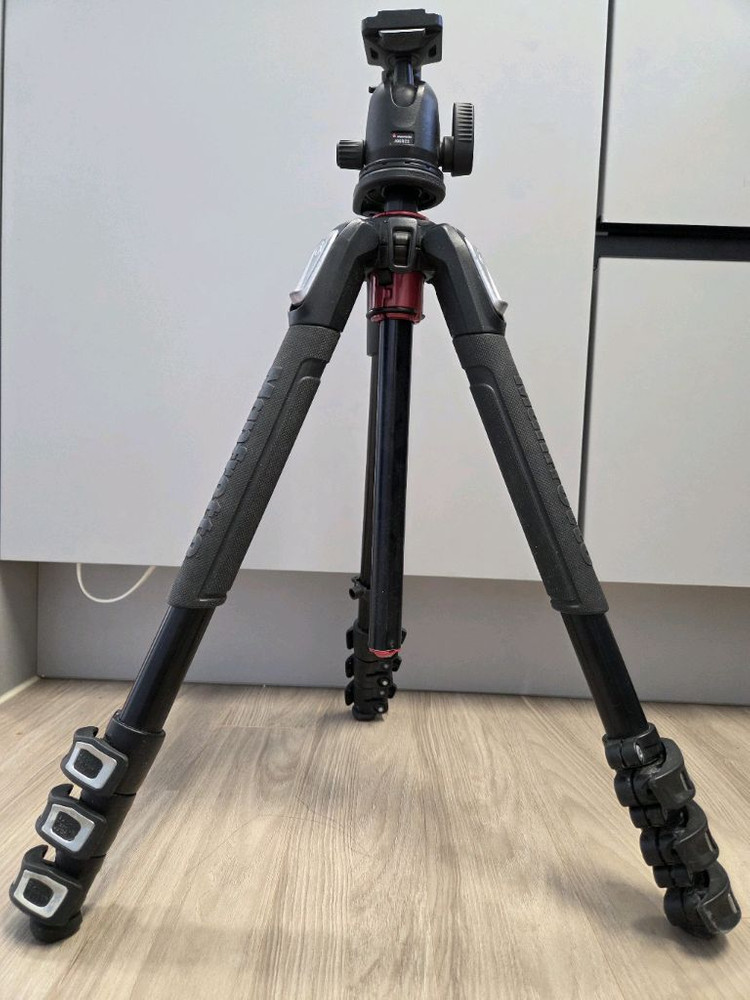 맨프로토 MT190XPRO3 삼각대 + 496RC2 볼헤드 세트 이미지