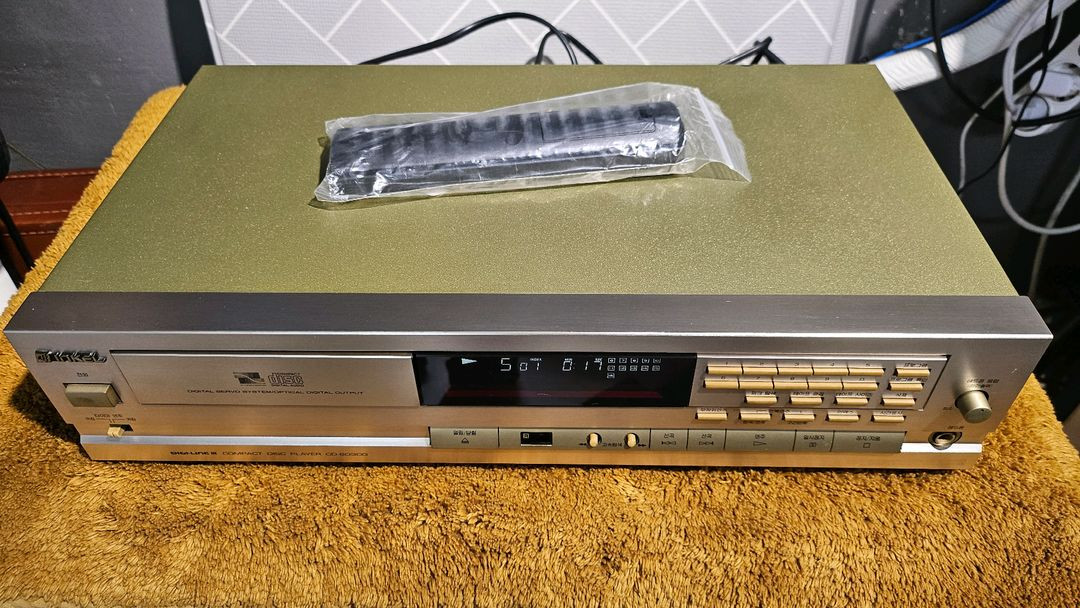인켈 최고급 CD플레이어 CD-6030G 호환리모컨포함 이미지