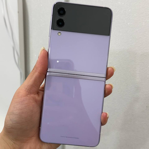 무잔상)갤럭시Z플립3 라벤더 256GB Y1738 이미지
