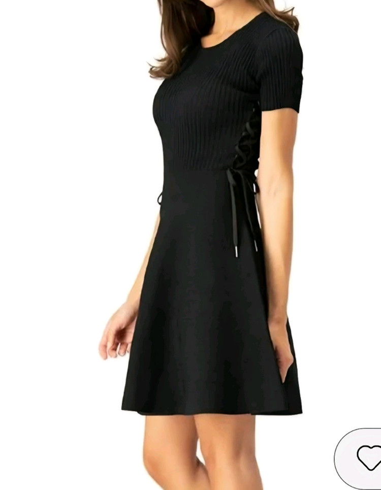 골지 니트원피스 이미지