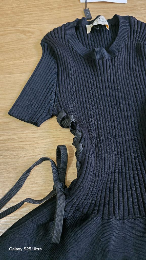 골지 니트원피스 이미지