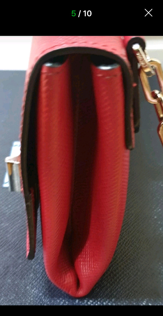 정품 프라다 은장 사피아노체인 스몰 숄더가방 이미지