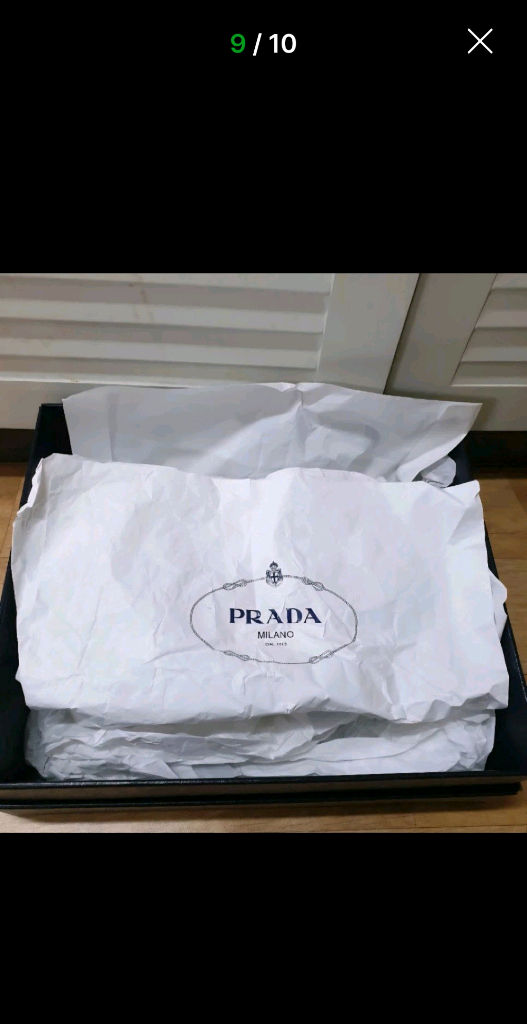 정품 프라다 은장 사피아노체인 스몰 숄더가방 이미지