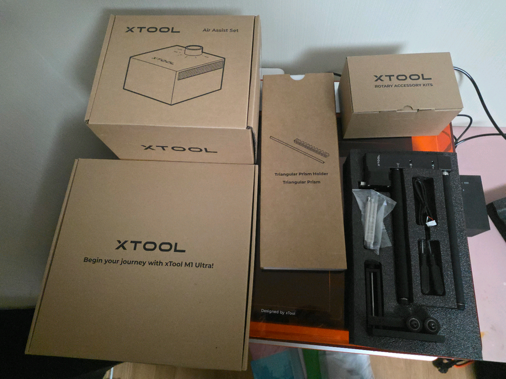 엑스툴 M1 울트라 20W 디럭스 레이저 각인기 판매 이미지