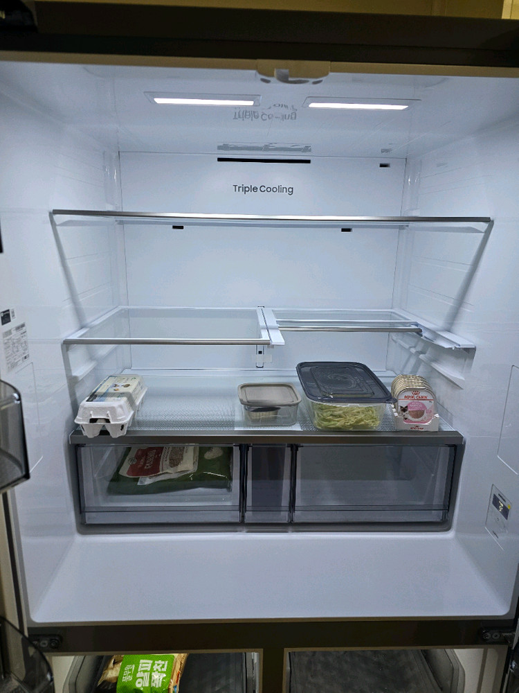 (삼성)비스포크 4도어 냉장고875L+ 그랑데AI세탁기 21kg 이미지