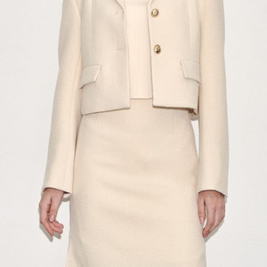 타임 울 블렌드 부클 크롭자켓55 랑방 마인 더캐시미어 시스템 오브제 sjsj 이미지