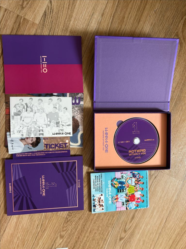 워너원 앨범 Nothing Without You 이미지