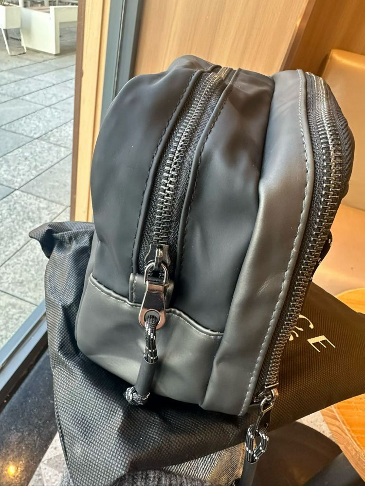 베르사체 남성용 여행용 화장품 파우치 클러치 이미지