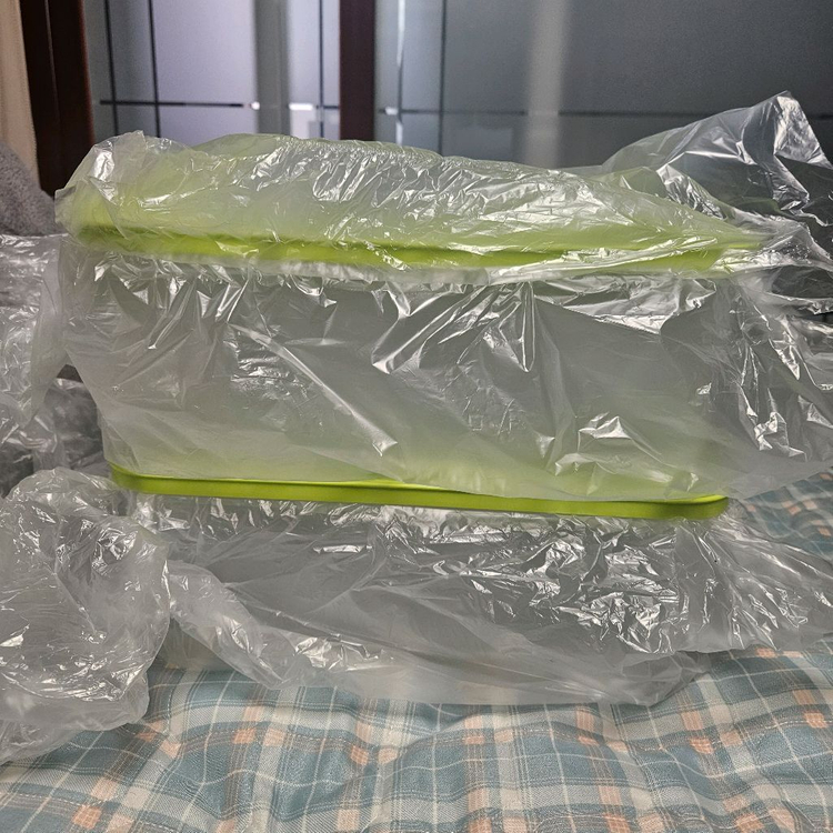 타파웨어 밀폐용기 대용량 2개 이미지