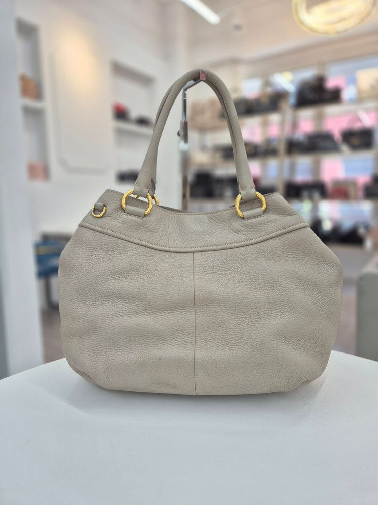 [중고명품 럭스올 울산점] 프라다 비텔로 다이노 베이지 숄더백 BN1777 이미지