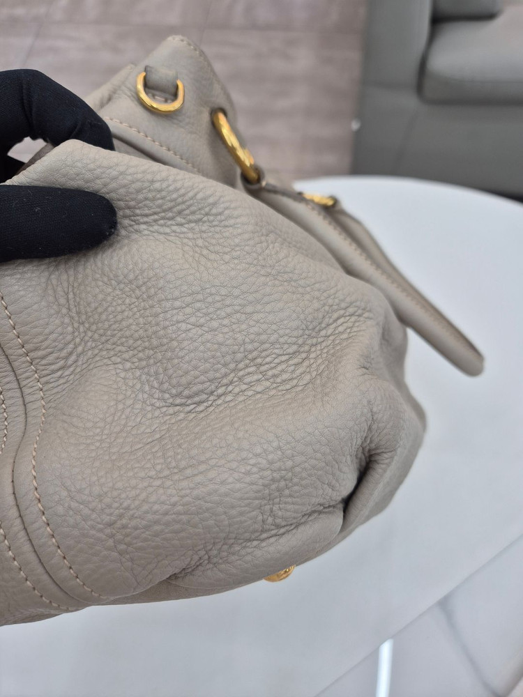 [중고명품 럭스올 울산점] 프라다 비텔로 다이노 베이지 숄더백 BN1777 이미지