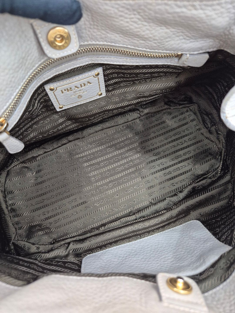 [중고명품 럭스올 울산점] 프라다 비텔로 다이노 베이지 숄더백 BN1777 이미지