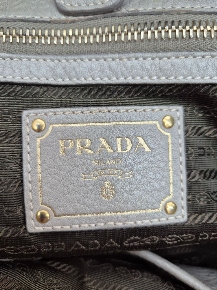 [중고명품 럭스올 울산점] 프라다 비텔로 다이노 베이지 숄더백 BN1777 이미지
