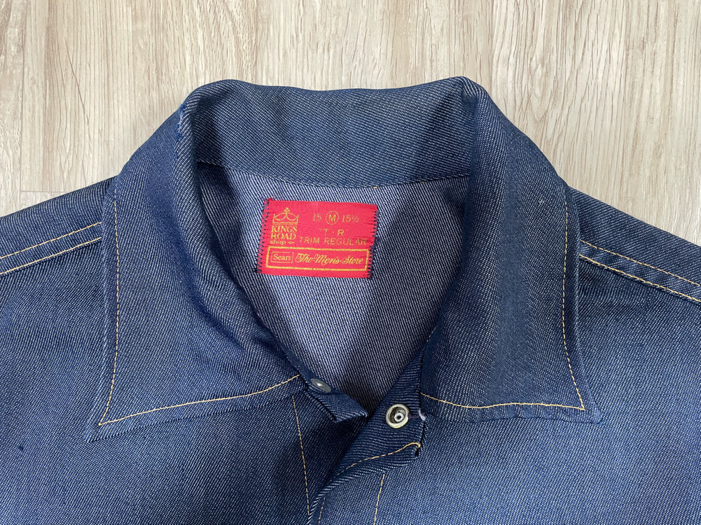95~100) 70s 시어스 킹스로드 3rd 데님자켓(RRL&LVC&폴로) 이미지