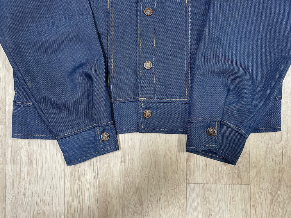 95~100) 70s 시어스 킹스로드 3rd 데님자켓(RRL&LVC&폴로) 이미지