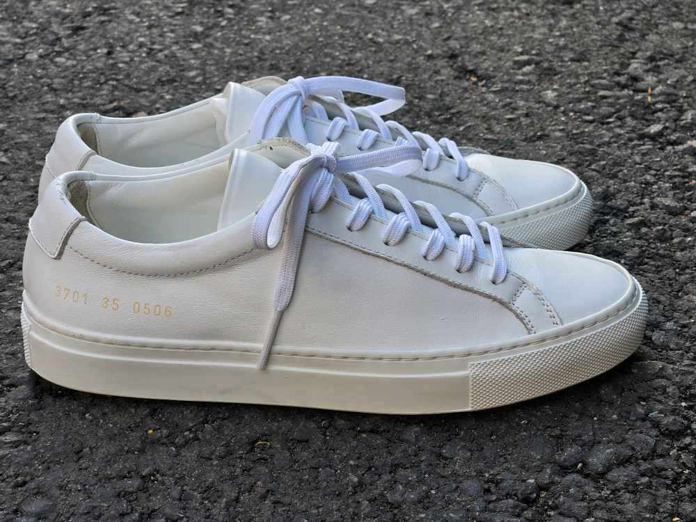 : [여름 필수] 커먼프로젝트 아킬레스 로우 화이트 225mm 35 이미지