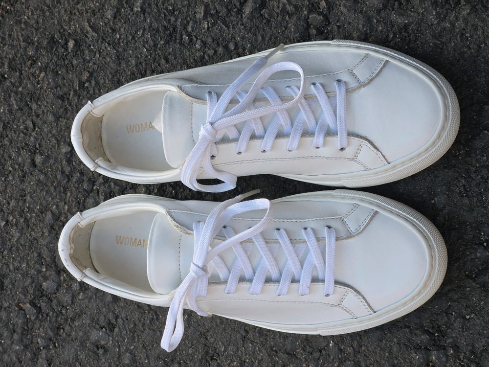 : [여름 필수] 커먼프로젝트 아킬레스 로우 화이트 225mm 35 이미지