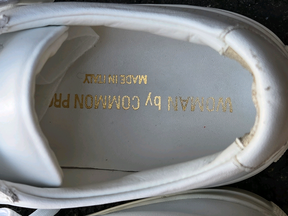 : [여름 필수] 커먼프로젝트 아킬레스 로우 화이트 225mm 35 이미지