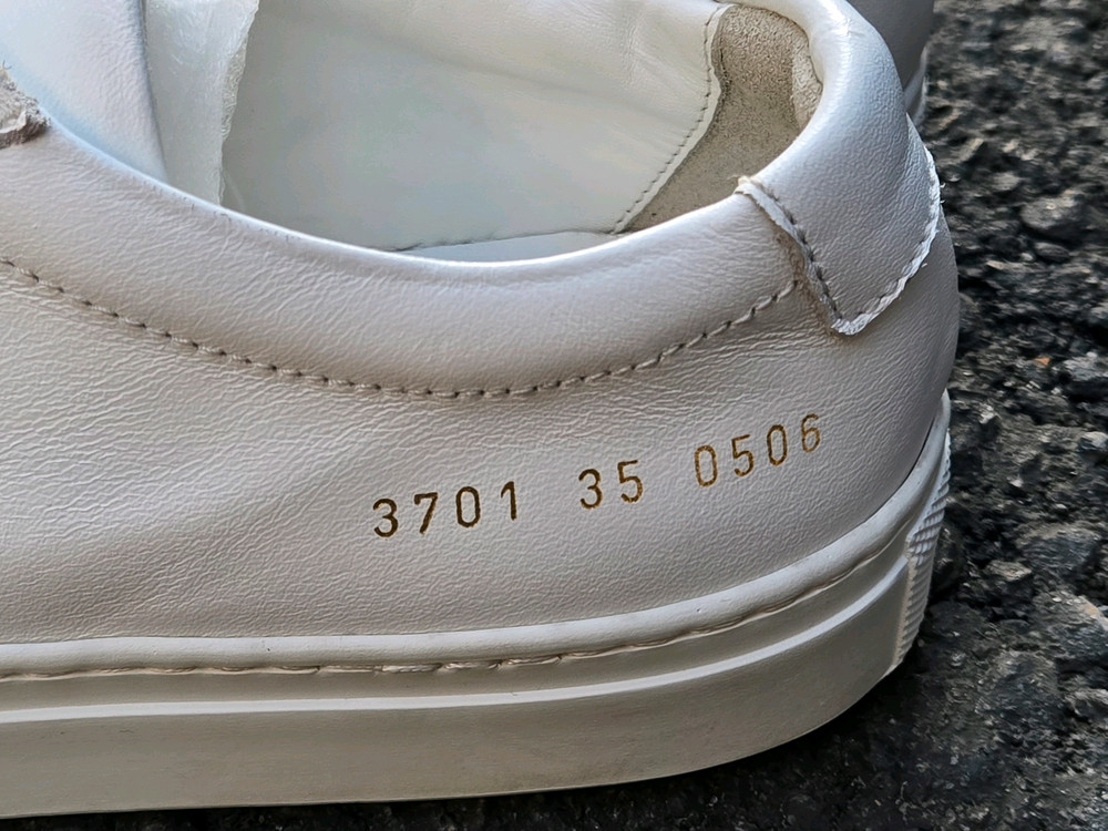 : [여름 필수] 커먼프로젝트 아킬레스 로우 화이트 225mm 35 이미지