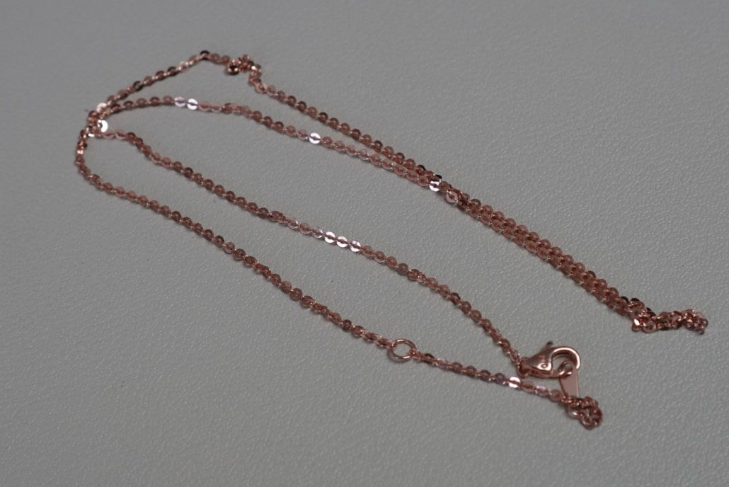 18k 5푼 목걸이 체인 로즈골드 42cm 이미지