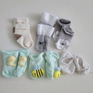 신생아 양말 켤레 일괄 이미지