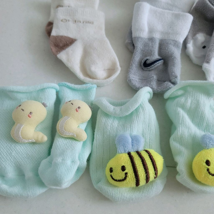 신생아 양말 켤레 일괄 이미지