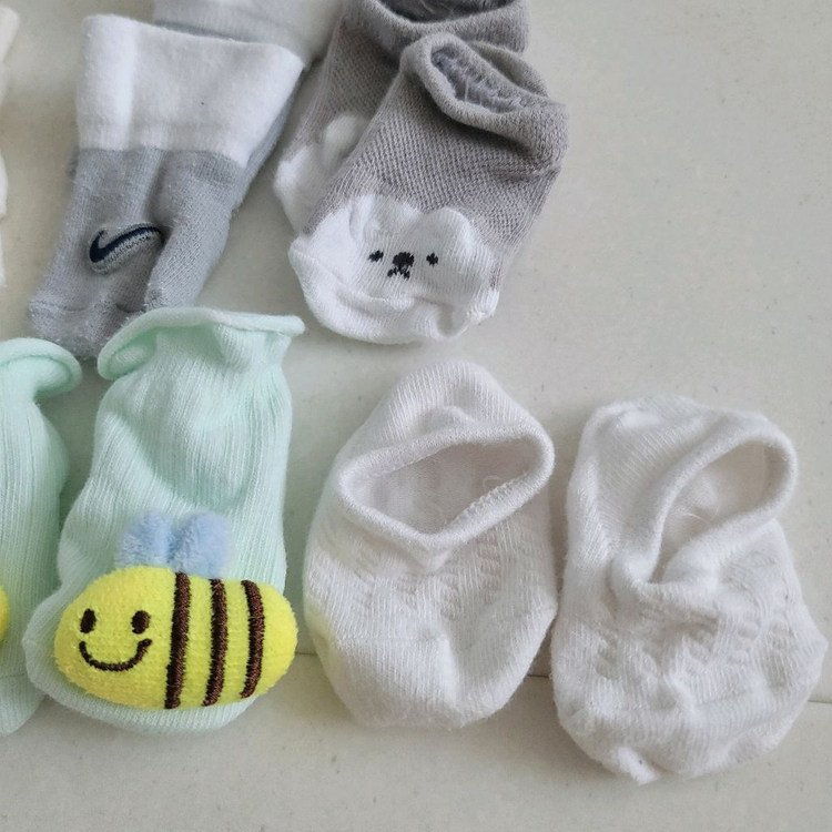 신생아 양말 켤레 일괄 이미지
