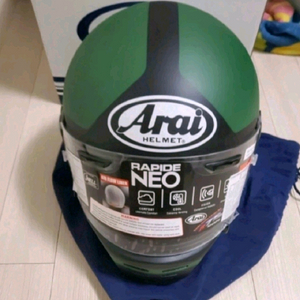 아라이 라피드 네오 베커 그린 오토바이 헬멧 L 미개봉 새제품 이미지