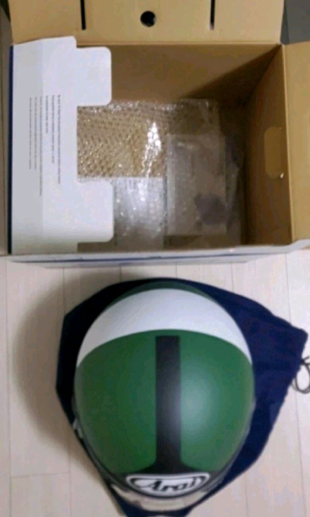 아라이 라피드 네오 베커 그린 오토바이 헬멧 L 미개봉 새제품 이미지