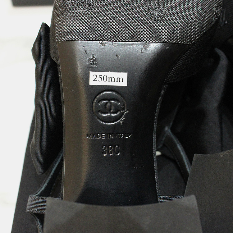 [명품다올동래] 샤넬 까멜리아 슬링백 펌프스 38C 250mm G45307 이미지