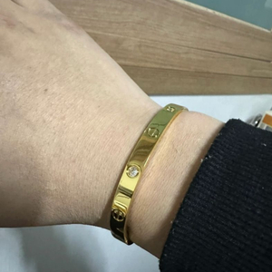 까르띠에 러브팔찌 은925 18K금도금 이미지