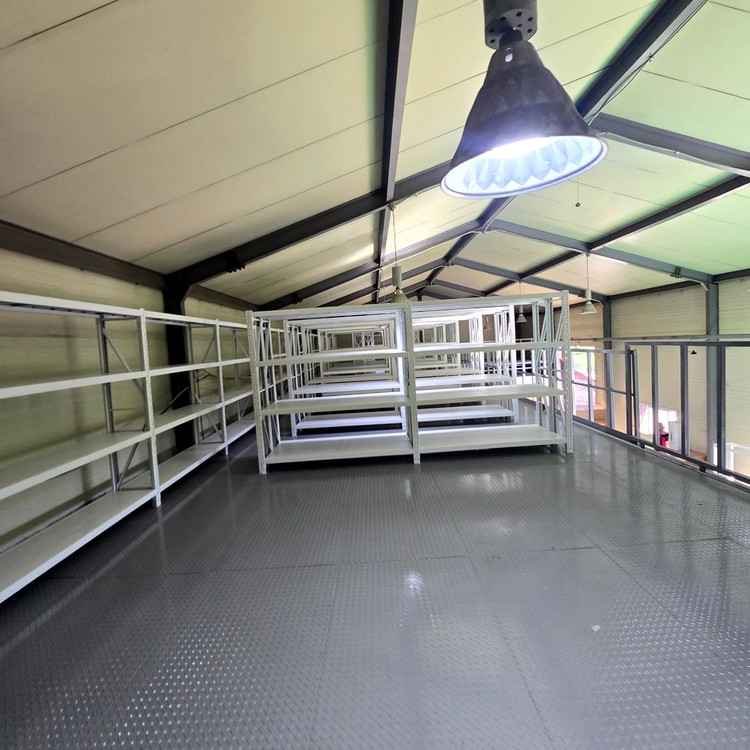 쇼핑몰랙 마트랙 농막랙 창고랙 무볼트랙 철제선반 철제앵글 새제품 이미지