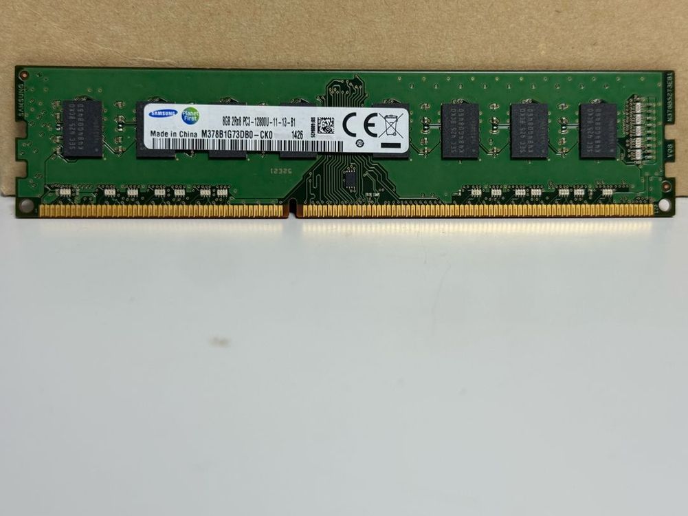 삼성 DDR3 RAM 8G 2Rx8 12800U 이미지