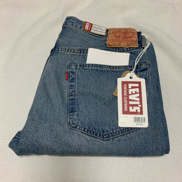 리바이스 LVC 1955 501 블랙잭 34/32 이미지