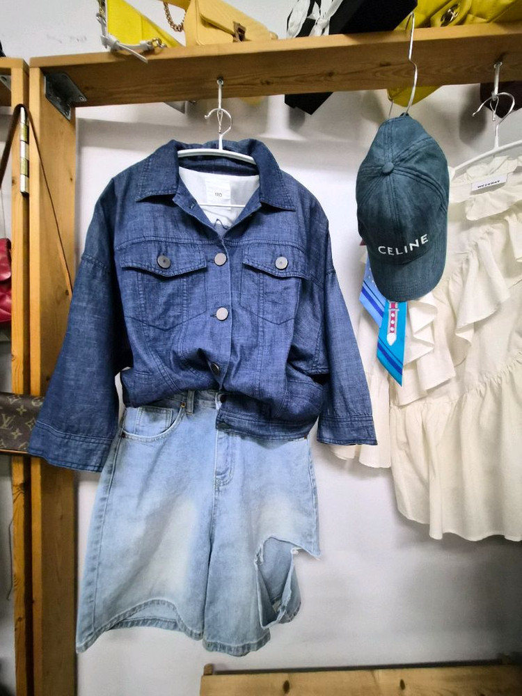 IRO 벌룬 데님 자켓 이미지