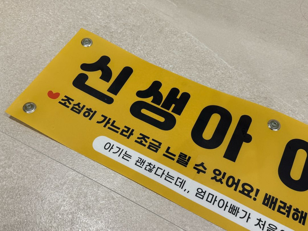 [출산준비물] 신생아이동중 차량용 이미지